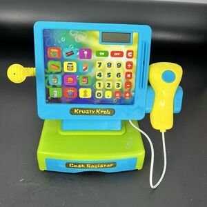 Nickelodeon SpongeBob SquarePants Krusty  Krab Cash Register  Works